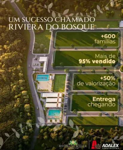 Terreno no Condominio Club Riviera do Bosque em São Pedro da Aldeia