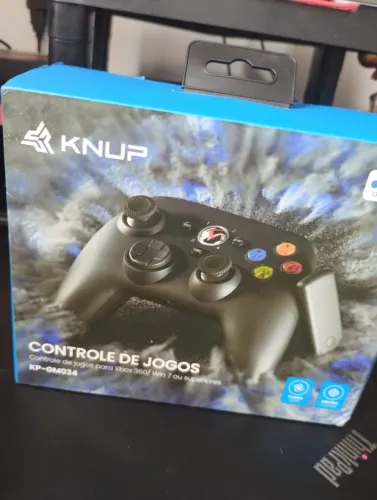 Controle Gamer sem fio Xbox 360 e PC