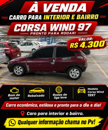 Chevrolet Corsa Wind 1.0 MPFI / EFI 2P 1997