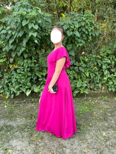 Vestido Madrinha Casamento Rosa Pink