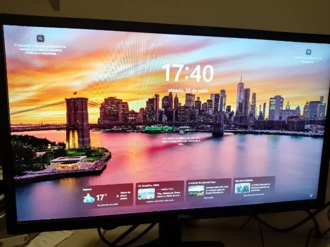 Monitor Dell 22 polegadas  c/ ajuste de ângulo e altura (perfeito)