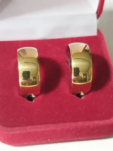 Aliança de Moeda 8mm abaulada