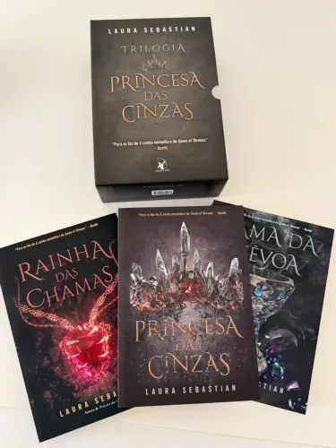 Box Trilogia Princesa das Cinzas