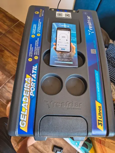 Geladeira portátil resfriar 31l nova