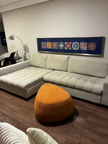 Sofá chaise off-white