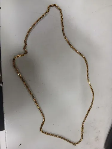 Colar banhado a ouro 18k