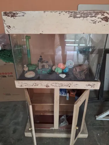 Aquario usado em bom estado