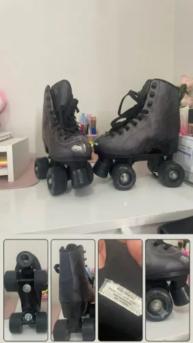 Patins Quad Traxart Jolly Preto V3 - Excelente Oportunidade!