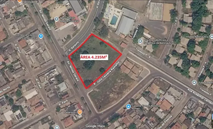 Imóvel para venda com 4.235 metros quadrados em Paraviana - Boa Vista - RR