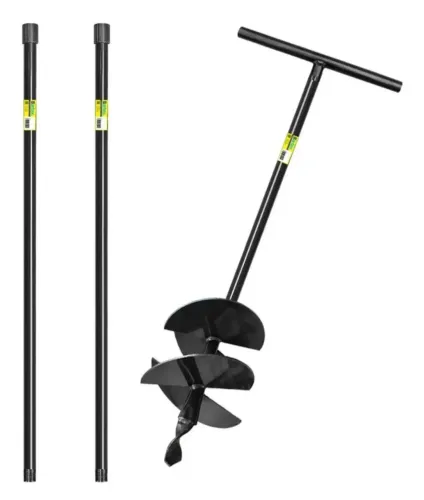 Trado de 20 cm para perfuração