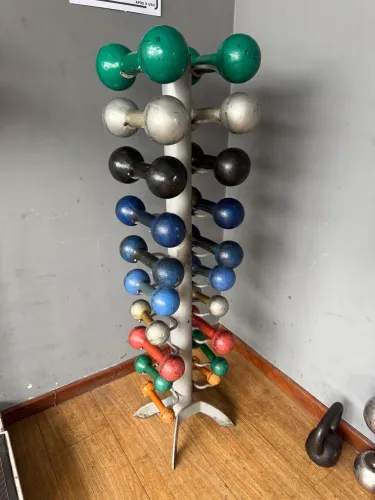 Halteres colorido de 1 a 10 quilos