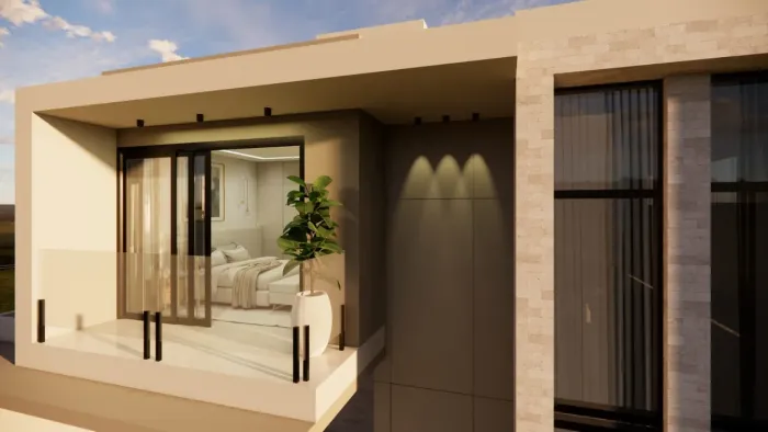 Casa em construção, Ampla e Sofisticada em Dois Pavimentos no Terras Alpha