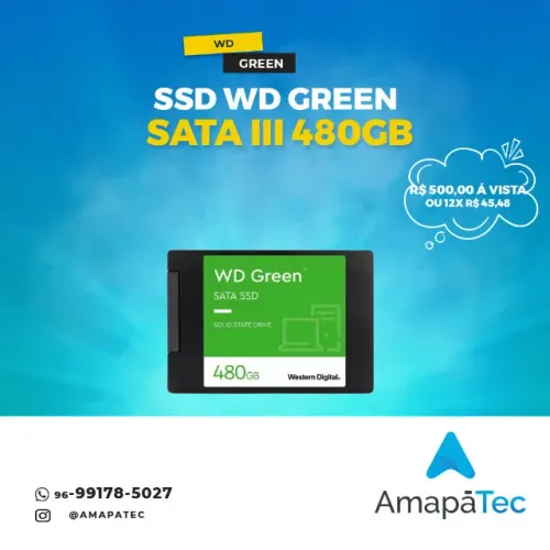 SSD WD Green Sata 480GB
