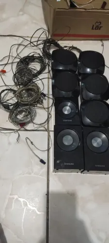 home theater com 8 caixas 