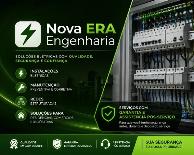 ? Instalações e Manutenção Elétrica com Qualidade e Atendimento Rápido!