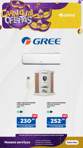 Vende ar condicionado todas as marcas 