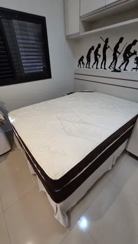 Cama box Ortobom Bellona Casal - Conforto Premium Excelente Estado