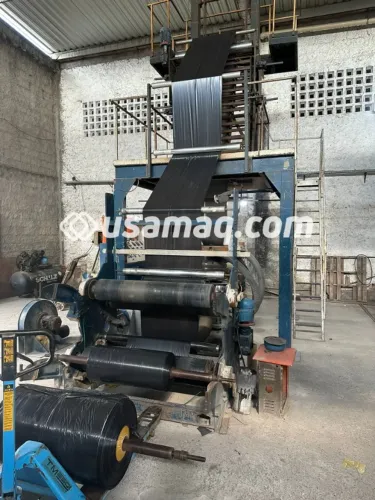 Fábrica Completa para Sacos e Sacolas Plásticas (Extrusoras, Sacoleiras, Blocadoras)