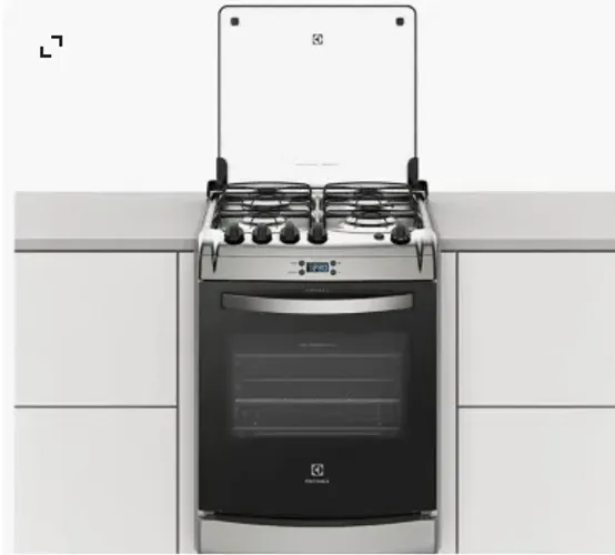 Fogão de Embutir Electrolux 52EXR 4 Bocas Acendimento Automático Timer Sonoro