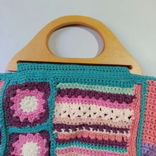 Bolsas de crochê- novas