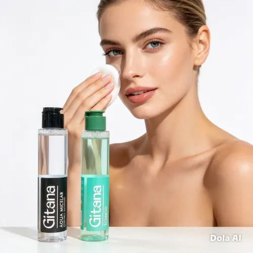 Kit Cuidados Faciais Gitana - Limpeza Profunda + Controle de pH + Hidratação