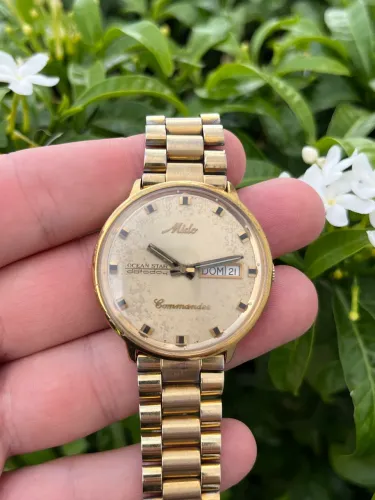  Relógio Mido Ocean Star Datoday - Automático Vintage Suíço