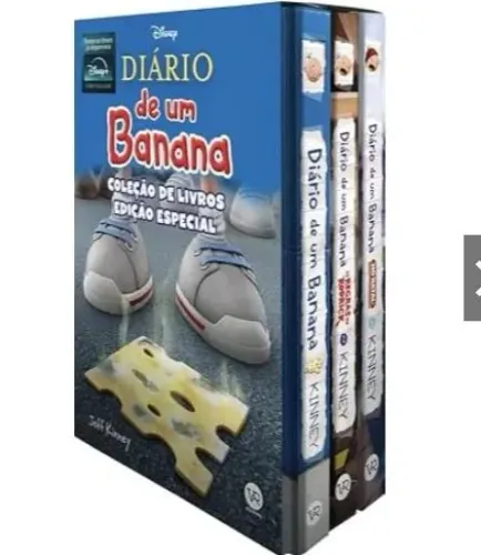 03 livros diário de um Banana (edição especial)