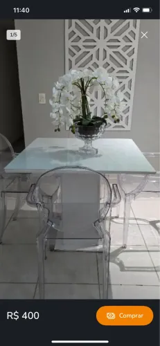 Mesa de jantar ( apenas a mesa)