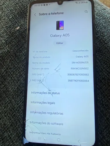 Celular Samsung A05
