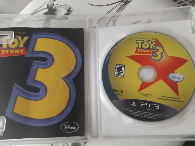 Toy Story 3 ps3 completo, com manual 