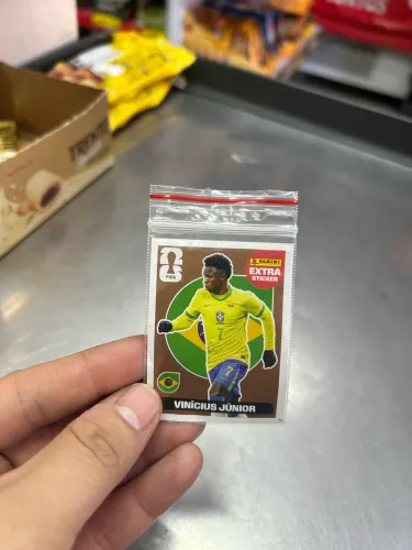 Figurinha legend Vini JR bronze 2026
