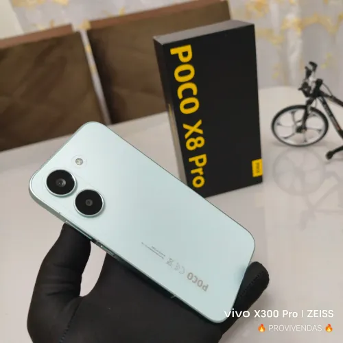 TEMOS POCO X8 Pro 512GB 12GB RAM 5G Tela AMOLED 120Hz 6000mAh NFC LACRADO,ACT OLX.