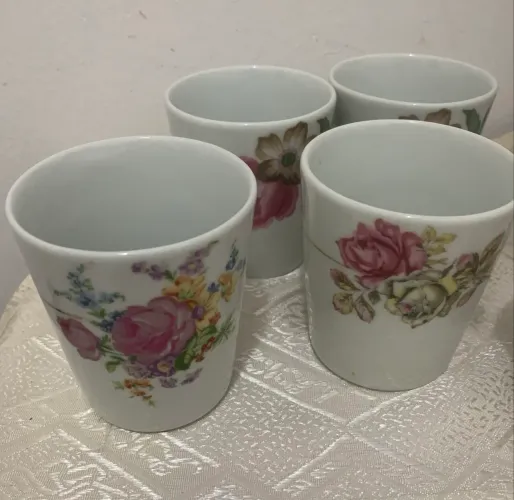 Copos porcelana 