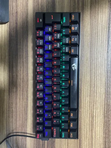 Teclado Gamer Mecânico Switch Brown Redragon Lakshmi