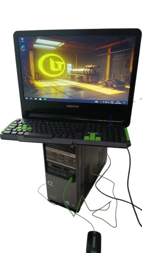 Computador Completo Core 2 Duo +SSD Monitor Windows 10 pro