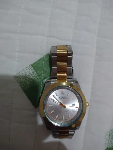 Relógio Rolex Milgauss Quartzo - Linha Premium Zerado