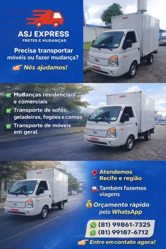 ASJ Express - Fretes e Mudanças.
