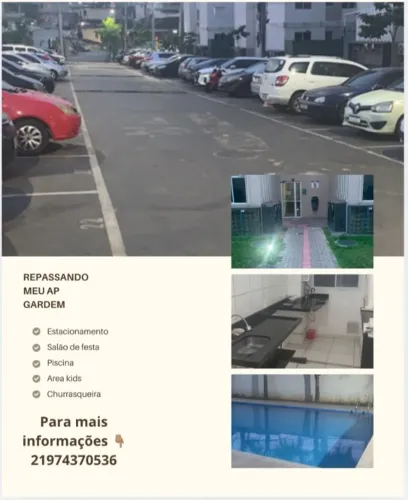 Passo financiamento, Apartamento 2 quartos. Parque Columbia, área nobre.