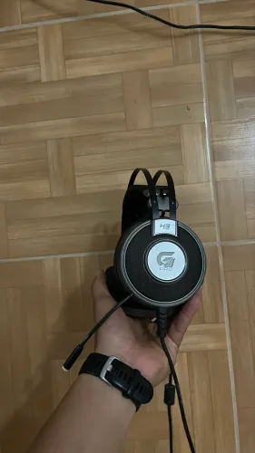 Headset Gamer RGB G Pro H3+ 7.1 Cinza FORTREK