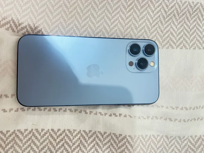 iPhone 13 Pro Max 256GB - Azul-Sierra - Condição Excelente