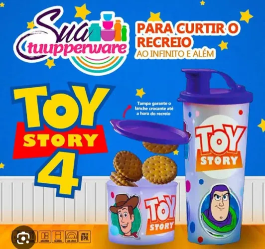 Kit Toy Story 4 Tupperware.