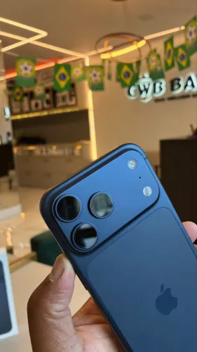 iPhone 17 Pro Max 256GB Azul 100% - Loja Física 
