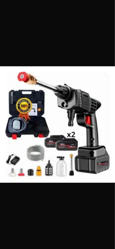 Lavadora Alta Pressao Portatil Bateria 48v Completa Com Maleta
