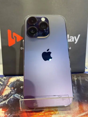 Modelos de vitrine 14 pro 128gb roxo 