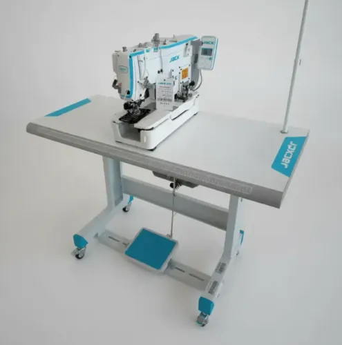 Máquina de Costura Caseadeira Industrial Direct-Drive Jack - T782G (Completa com Mesa)