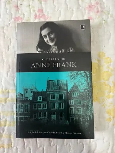 Livro O Diário De Anne Frank - Edição Oficial (Editora Record) - Ótimo Estado