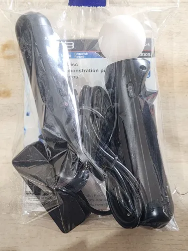 Kit move de ps3 para jogos de dança e aventura acompanha câmera, bastão move e navigate 