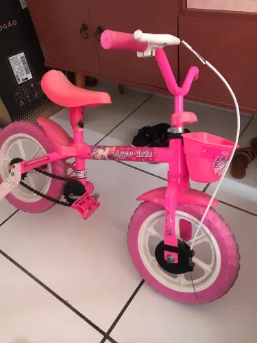 vendo ou troco em prata bicicleta infantil
