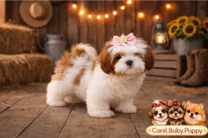 Filhote fêmea de shitzu 