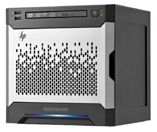 Servidor HP ProLiant MicroServer Gen8 - 4GB RAM + 32TB (4x 8TB IronWolf) 